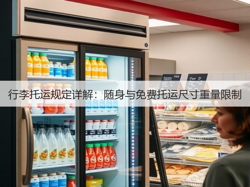 行李托运规定详解：随身与免费托运尺寸重量限制