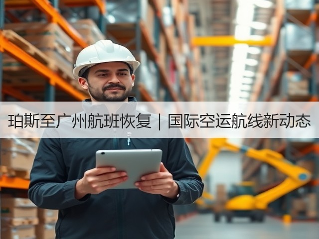 珀斯至广州航班恢复｜国际空运航线新动态(图1)