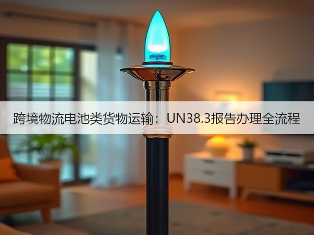 跨境物流电池类货物运输：UN38.3报告办理全流程(图3)