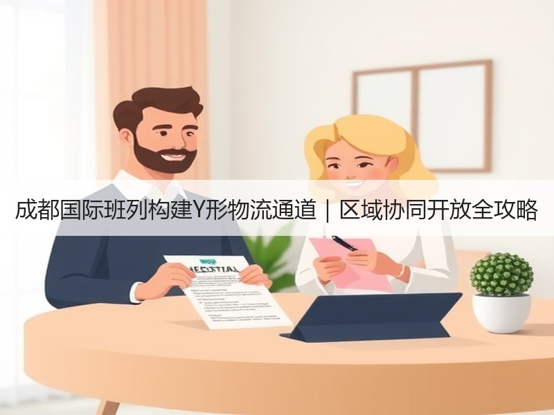 成都国际班列构建Y形物流通道|区域协同开放全攻略 成都国际班列构建Y形物流通道|区域协同开放全攻略