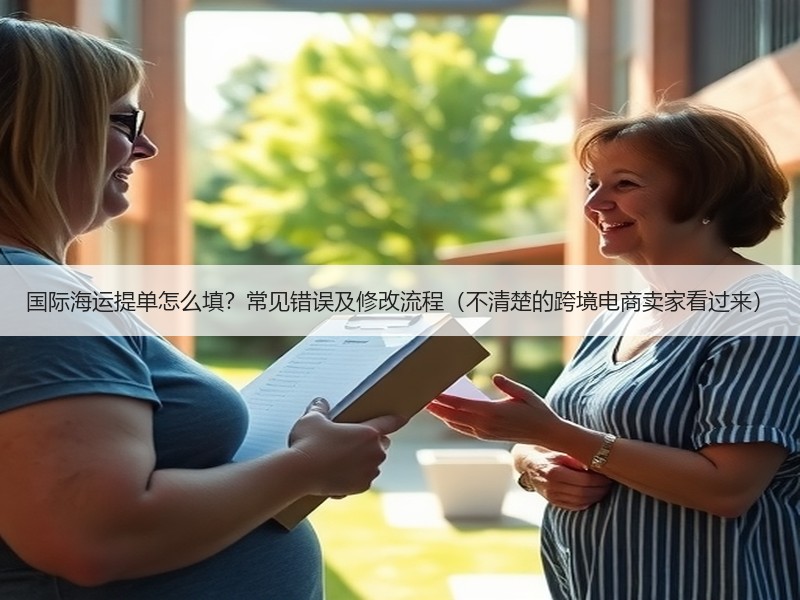 国际海运提单怎么填？常见错误及修改流程（不清楚的跨境电商卖家看过来）
