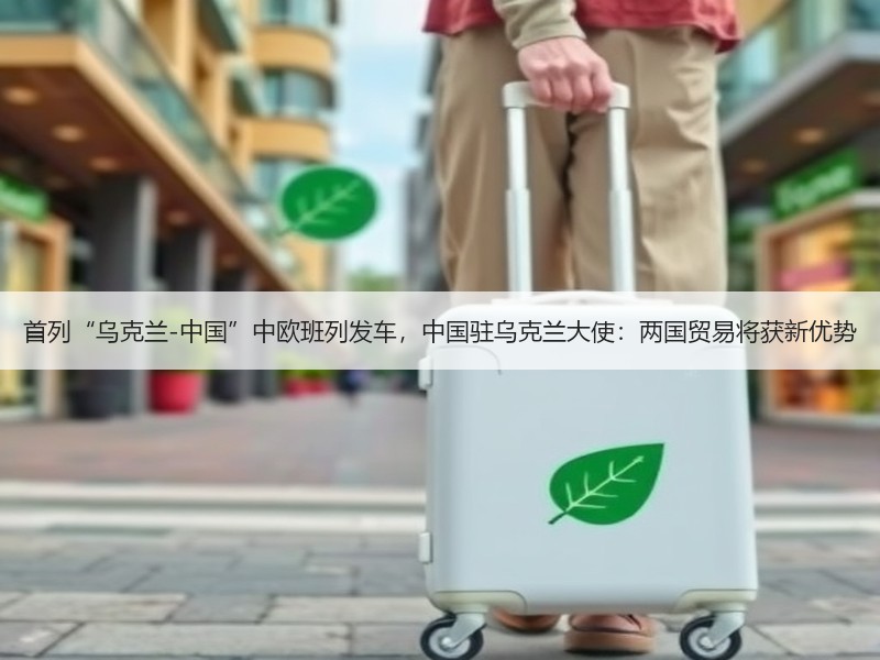 首列“乌克兰-中国”中欧班列发车，中国驻乌克兰大使：两国贸易将获新优势