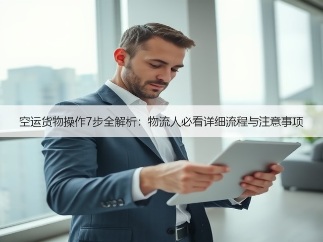 空运货物操作7步全解析:物流人必看详细流程与注意事项(图3) 空运货物操作7步全解析:物流人必看详细流程与注意事项(图3)