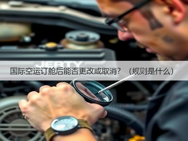 国际空运订舱后能否更改或取消?(规则是什么)(图3) 国际空运订舱后能否更改或取消?(规则是什么)(图3)