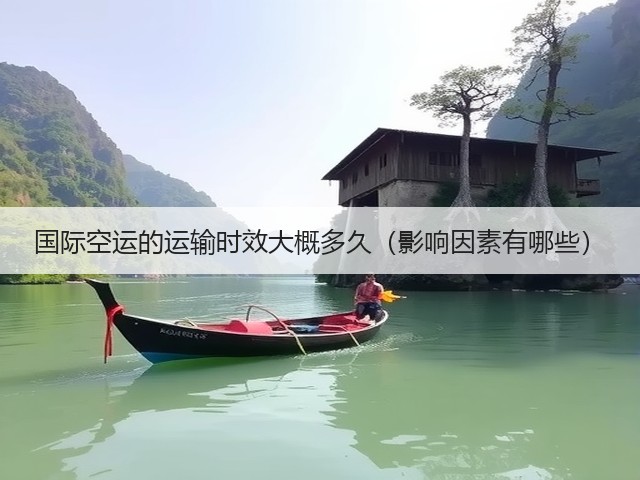 国际空运的运输时效大概多久(影响因素有哪些)(图1) 国际空运的运输时效大概多久(影响因素有哪些)(图1)