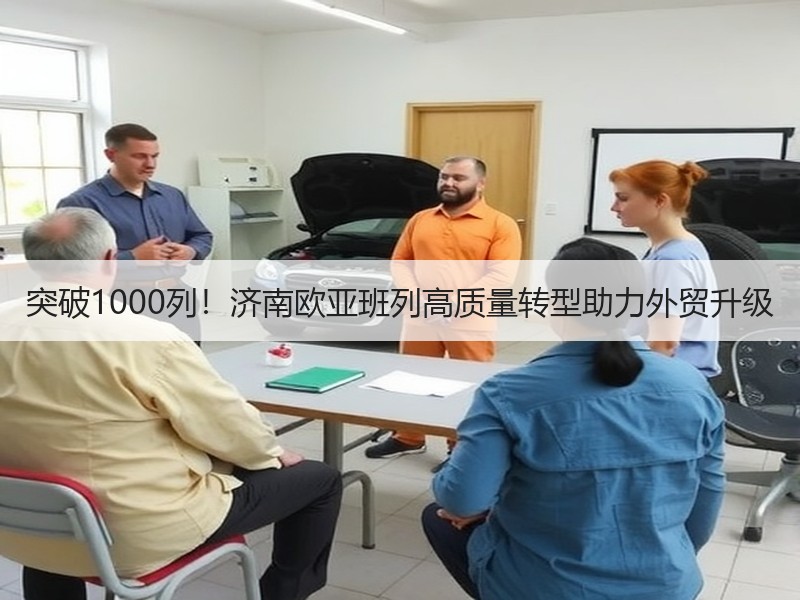 突破1000列!济南欧亚班列高质量转型助力外贸升级 突破1000列!济南欧亚班列高质量转型助力外贸升级