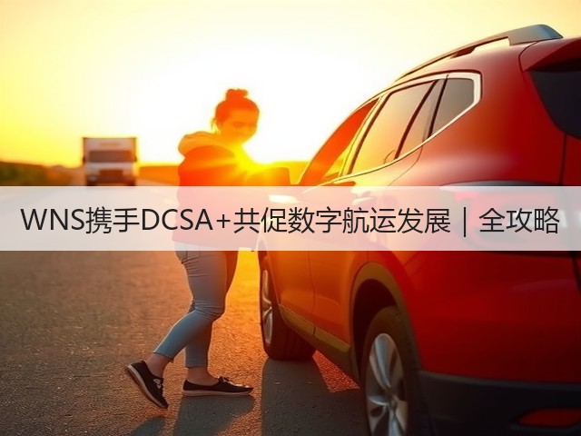 WNS携手DCSA+共促数字航运发展｜全攻略(图1)