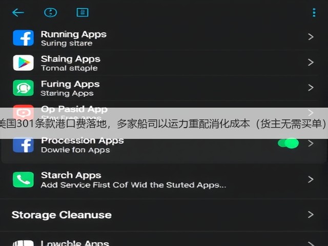 美国301条款港口费落地,多家船司以运力重配消化成本(货主无需买单)(图1) 美国301条款港口费落地,多家船司以运力重配消化成本(货主无需买单)(图1)
