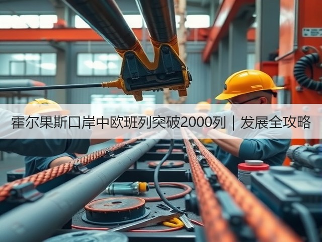 霍尔果斯口岸中欧班列突破2000列｜发展全攻略(图2)