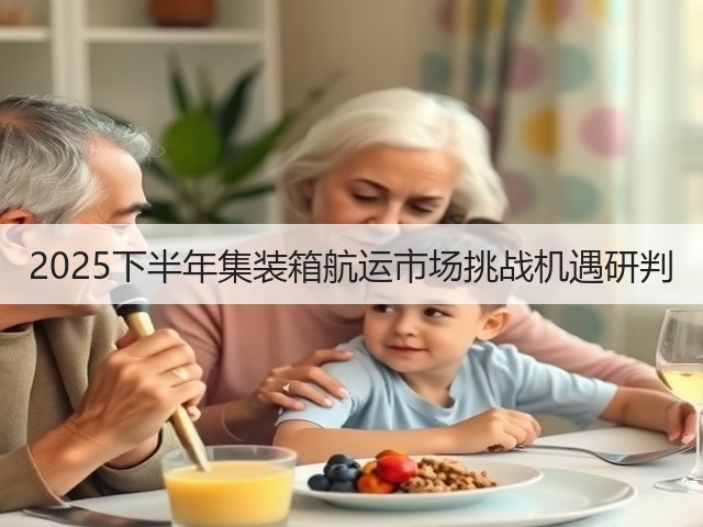 2025下半年集装箱航运市场挑战机遇研判(图2) 2025下半年集装箱航运市场挑战机遇研判(图2)