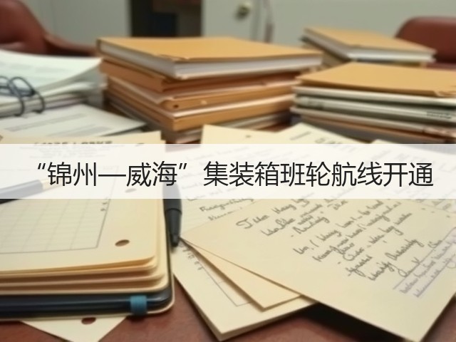 “锦州—威海”集装箱班轮航线开通(图3) “锦州—威海”集装箱班轮航线开通(图3)