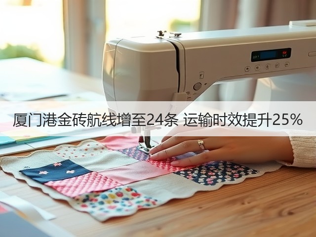 厦门港金砖航线增至24条 运输时效提升25%(图2) 厦门港金砖航线增至24条 运输时效提升25%(图2)