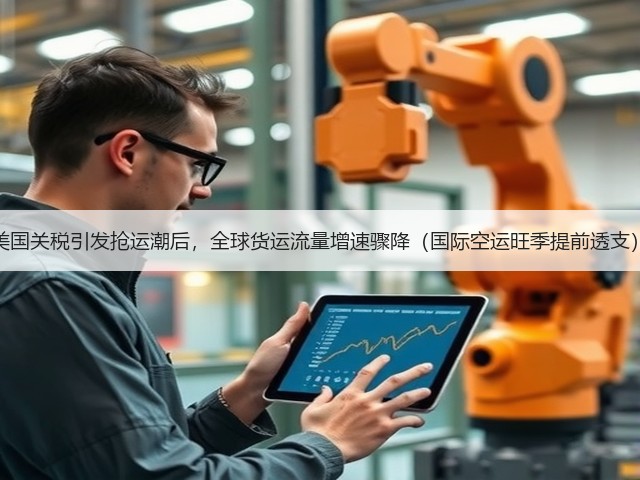 美国关税引发抢运潮后,全球货运流量增速骤降(国际空运旺季提前透支)(图3) 美国关税引发抢运潮后,全球货运流量增速骤降(国际空运旺季提前透支)(图3)