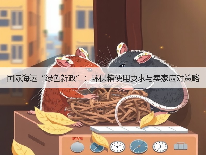 国际海运“绿色新政”：环保箱使用要求与卖家应对策略