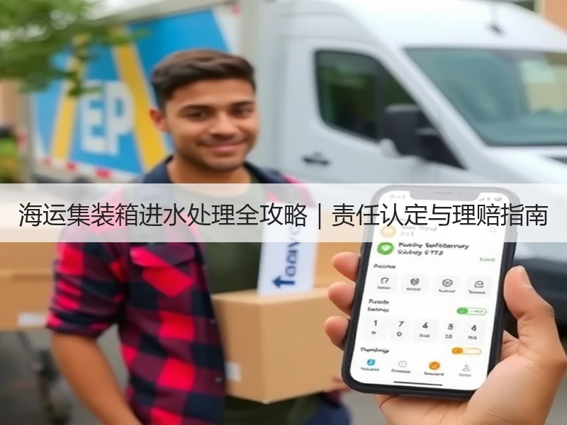 海运集装箱进水处理全攻略｜责任认定与理赔指南
