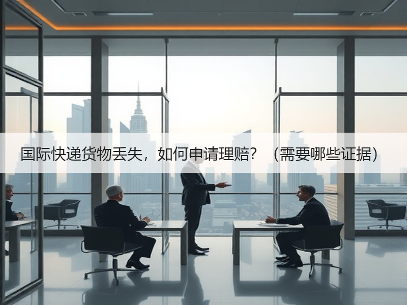 国际快递货物丢失，如何申请理赔？（需要哪些证据）
