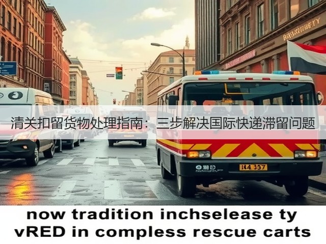 清关扣留货物处理指南:三步解决国际快递滞留问题(图1) 清关扣留货物处理指南:三步解决国际快递滞留问题(图1)