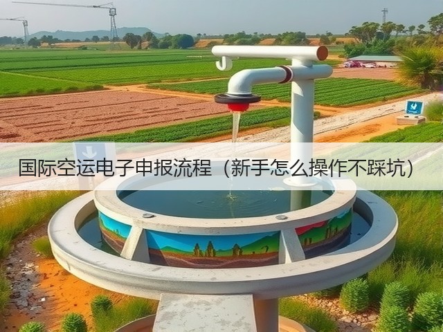 国际空运电子申报流程(新手怎么操作不踩坑)(图2) 国际空运电子申报流程(新手怎么操作不踩坑)(图2)