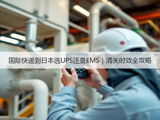 国际快递到日本选UPS还是EMS|清关时效全攻略(图1) 国际快递到日本选UPS还是EMS|清关时效全攻略(图1)