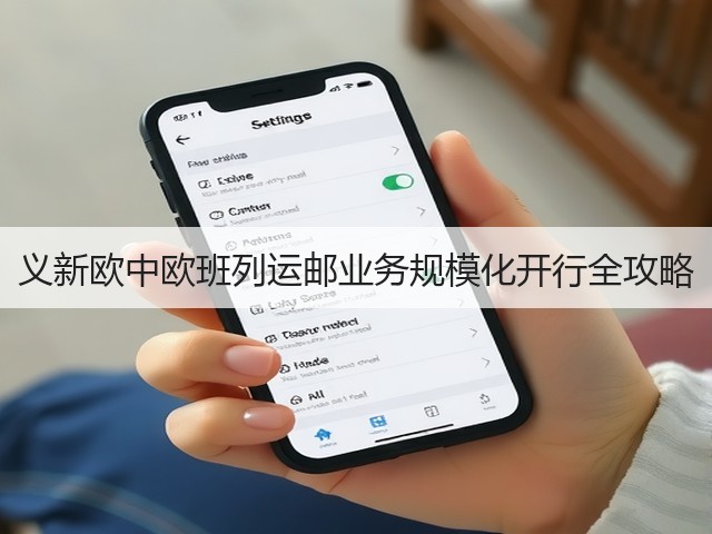 义新欧中欧班列运邮业务规模化开行全攻略(图3)