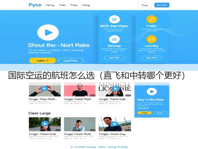 国际空运的航班怎么选(直飞和中转哪个更好)(图2) 国际空运的航班怎么选(直飞和中转哪个更好)(图2)