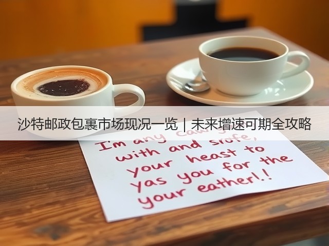 沙特邮政包裹市场现况一览|未来增速可期全攻略(图2) 沙特邮政包裹市场现况一览|未来增速可期全攻略(图2)