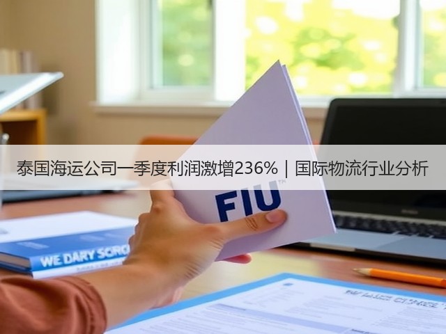 泰国海运公司一季度利润激增236%|国际物流行业分析(图3) 泰国海运公司一季度利润激增236%|国际物流行业分析(图3)