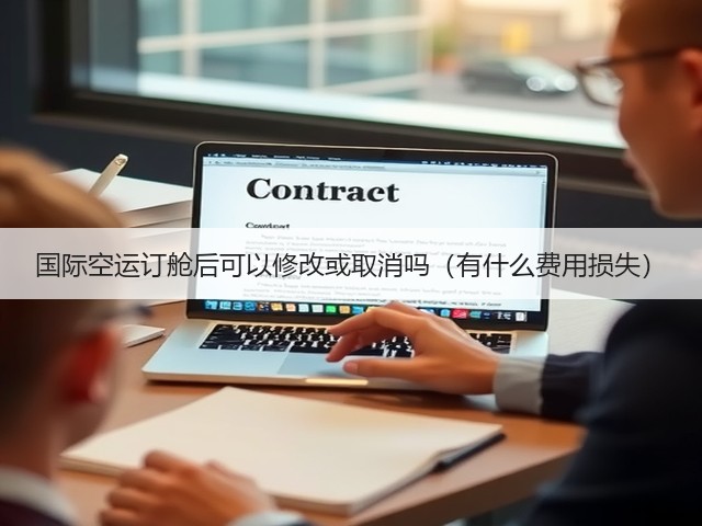 国际空运订舱后可以修改或取消吗（有什么费用损失）(图2)