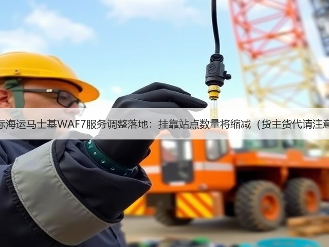 国际海运马士基WAF7服务调整落地:挂靠站点数量将缩减(货主货代请注意)(图3) 国际海运马士基WAF7服务调整落地:挂靠站点数量将缩减(货主货代请注意)(图3)