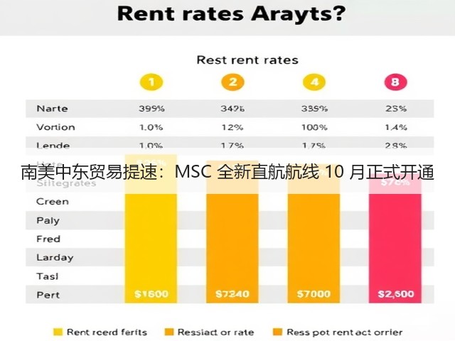 南美中东贸易提速:MSC 全新直航航线 10 月正式开通(图3) 南美中东贸易提速:MSC 全新直航航线 10 月正式开通(图3)