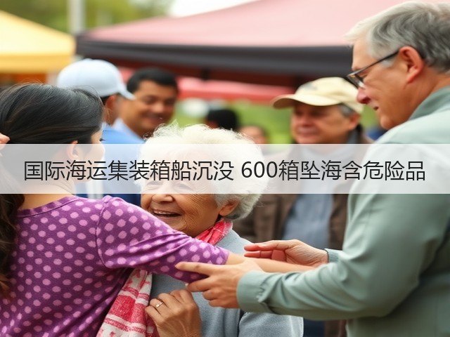 国际海运集装箱船沉没 600箱坠海含危险品(图3) 国际海运集装箱船沉没 600箱坠海含危险品(图3)