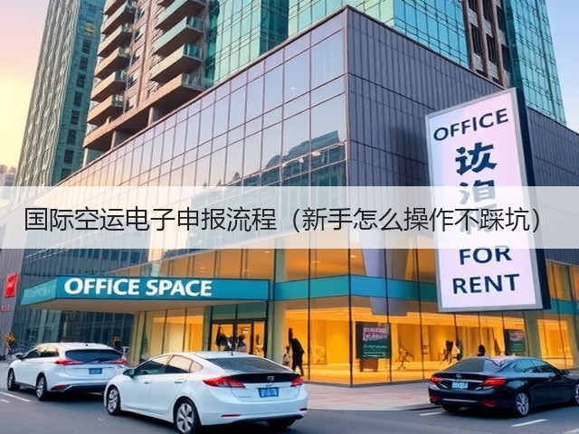 国际空运电子申报流程（新手怎么操作不踩坑）(图3)