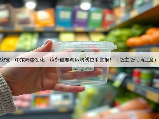 突发!中东局势恶化,这条重要海运航线拉响警报!(货主货代请注意)(图1) 突发!中东局势恶化,这条重要海运航线拉响警报!(货主货代请注意)(图1)