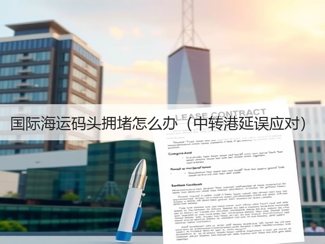 国际海运码头拥堵怎么办(中转港延误应对)(图3) 国际海运码头拥堵怎么办(中转港延误应对)(图3)