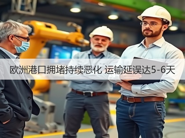 欧洲港口拥堵持续恶化 运输延误达5-6天(图1) 欧洲港口拥堵持续恶化 运输延误达5-6天(图1)