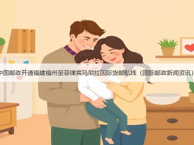 中国邮政开通福建福州至菲律宾马尼拉国际货邮航线（国际邮政新闻资讯）(图3)