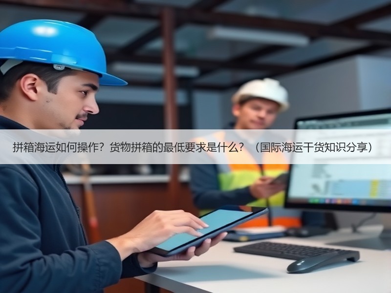 拼箱海运如何操作？货物拼箱的最低要求是什么？（国际海运干货知识分享）