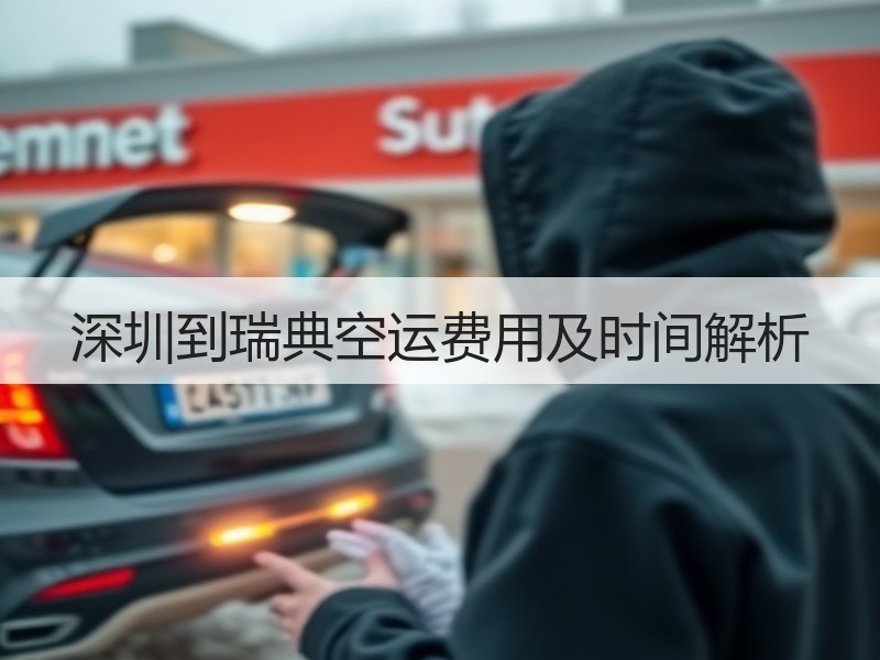 深圳到瑞典空运费用及时间解析