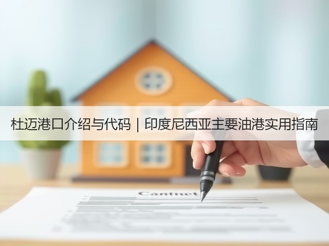 杜迈港口介绍与代码|印度尼西亚主要油港实用指南(图2) 杜迈港口介绍与代码|印度尼西亚主要油港实用指南(图2)