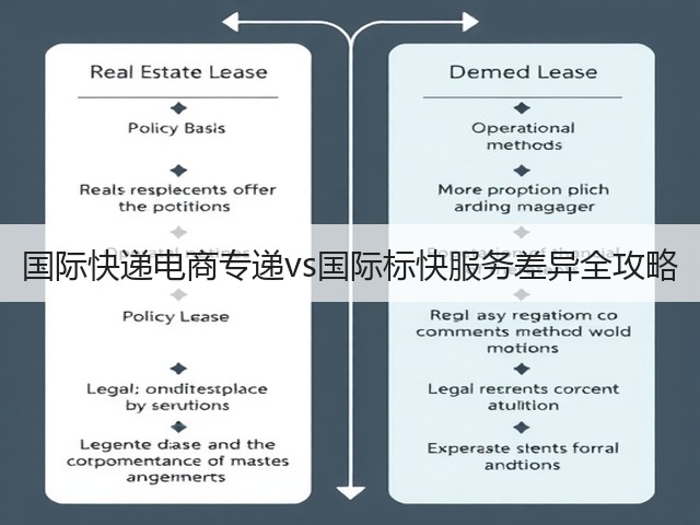 国际快递电商专递vs国际标快服务差异全攻略(图3) 国际快递电商专递vs国际标快服务差异全攻略(图3)