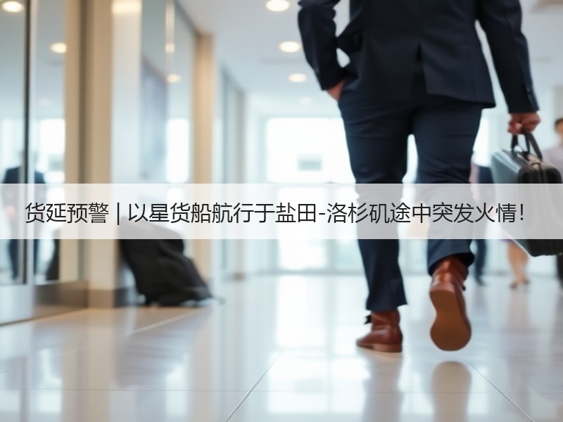 货延预警 | 以星货船航行于盐田-洛杉矶途中突发火情! 货延预警 | 以星货船航行于盐田-洛杉矶途中突发火情!