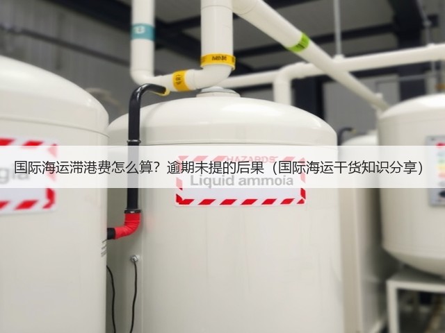 国际海运滞港费怎么算?逾期未提的后果(国际海运干货知识分享)(图2) 国际海运滞港费怎么算?逾期未提的后果(国际海运干货知识分享)(图2)