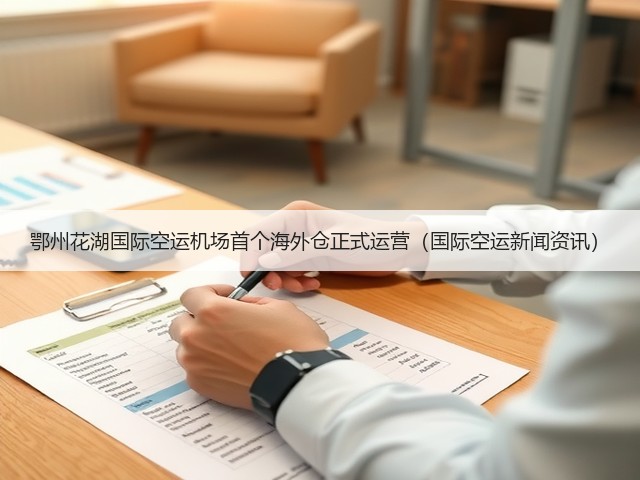 鄂州花湖国际空运机场首个海外仓正式运营（国际空运新闻资讯）(图3)