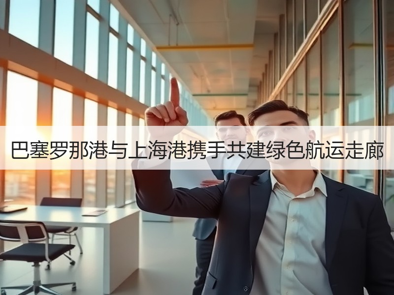 巴塞罗那港与上海港携手共建绿色航运走廊 巴塞罗那港与上海港携手共建绿色航运走廊