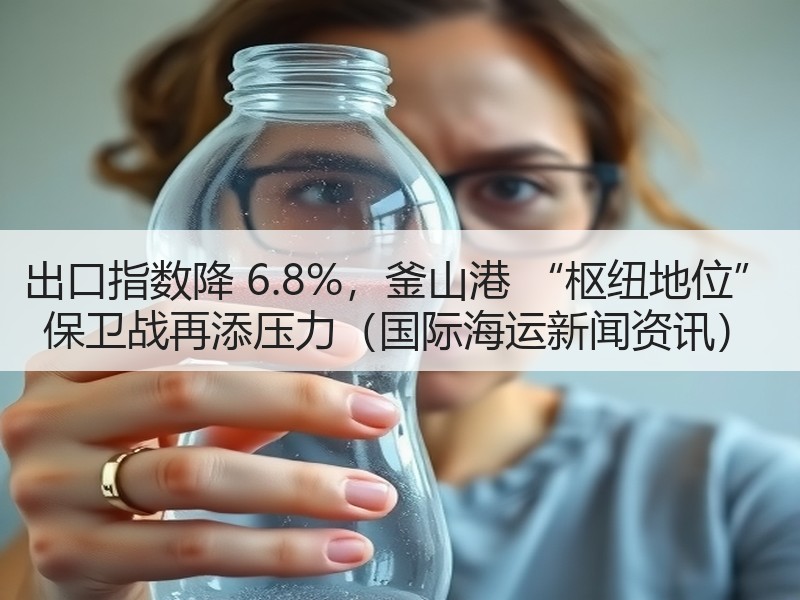 出口指数降 6.8%，釜山港 “枢纽地位” 保卫战再添压力（国际海运新闻资讯）