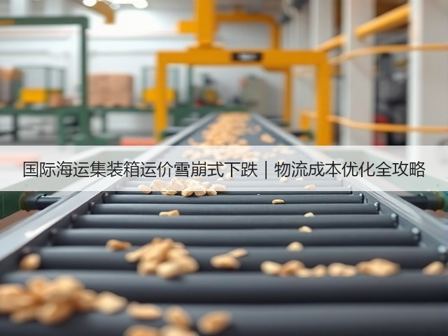 国际海运集装箱运价雪崩式下跌|物流成本优化全攻略(图3) 国际海运集装箱运价雪崩式下跌|物流成本优化全攻略(图3)