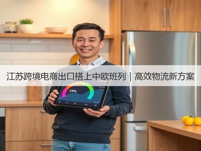 江苏跨境电商出口搭上中欧班列｜高效物流新方案