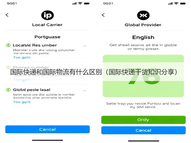 国际快递和国际物流有什么区别(国际快递干货知识分享)(图2) 国际快递和国际物流有什么区别(国际快递干货知识分享)(图2)