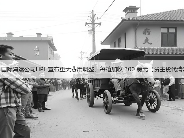 突发！国际海运公司HPL 宣布重大费用调整，每箱加收 300 美元（货主货代请注意）(图2)