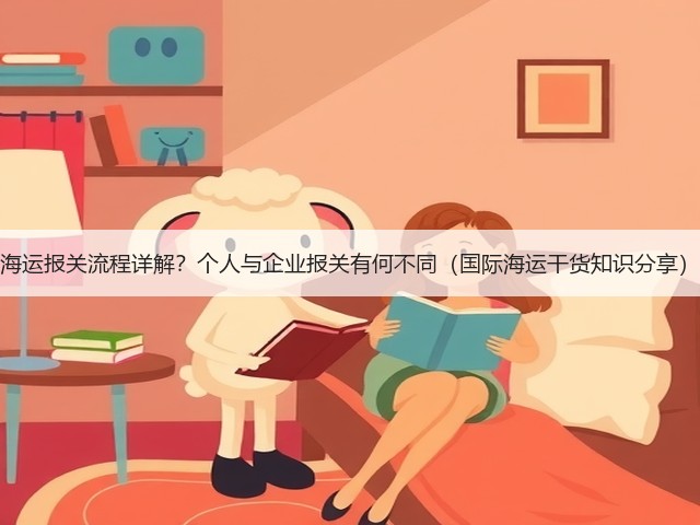 海运报关流程详解？个人与企业报关有何不同（国际海运干货知识分享）(图2)
